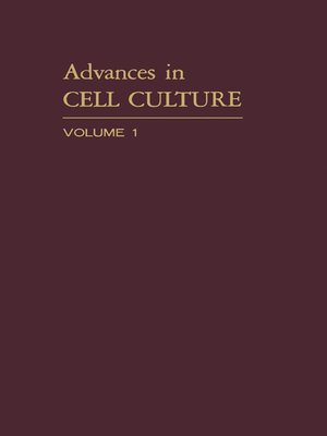 cover image of Advances in Cell Culture, Volume 1